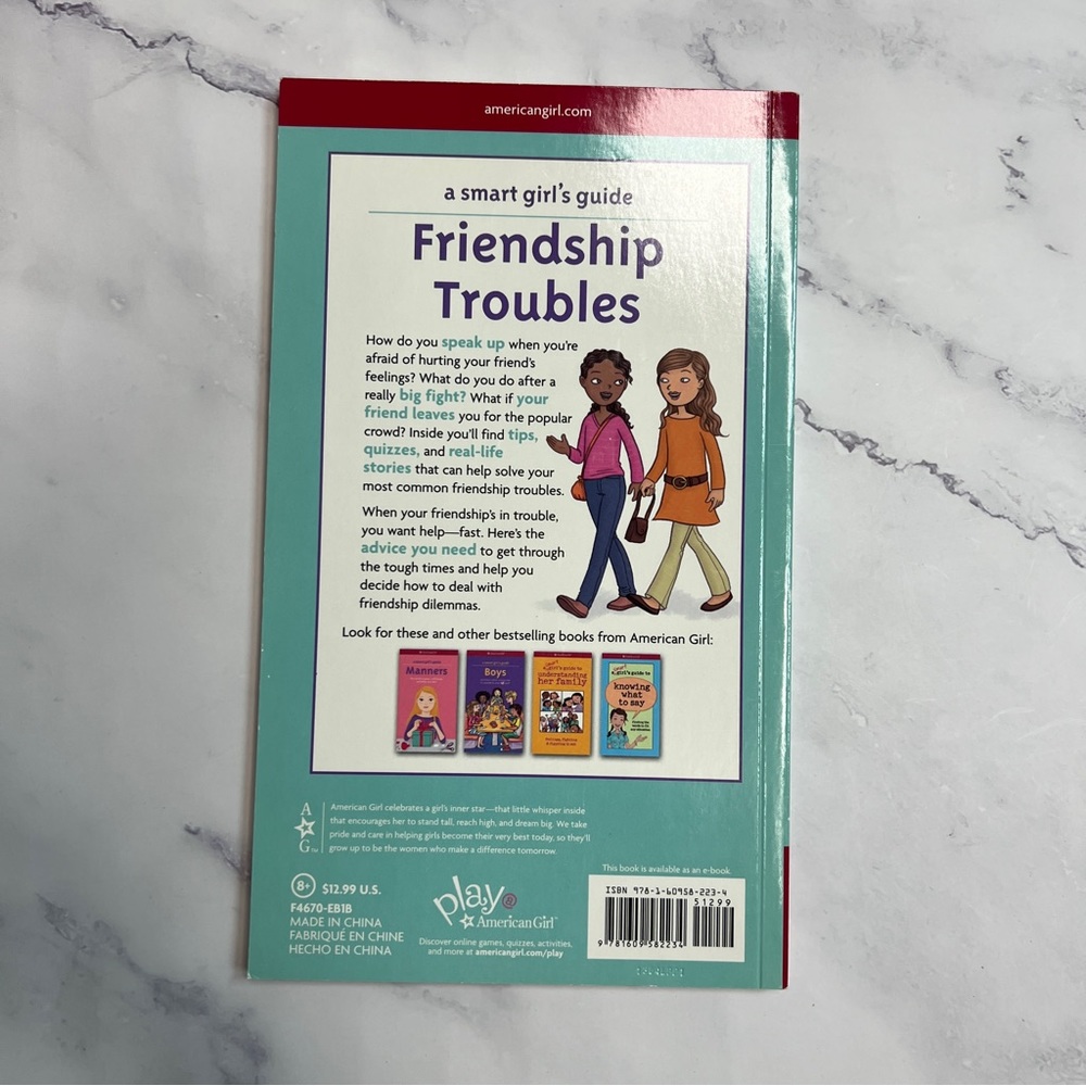 American Girl: A SMART GIRL’S GUIDE TO FRIENDSHIP TROUBLES - Picture 2 of 2